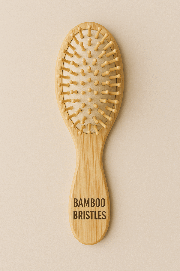 Bamboo Bristles Hairbrush
