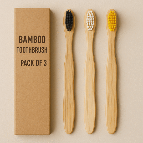 Bamboo tooth brush - Pack of three (kids)